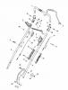 Global Garden Products GGP Baujahr 2017 Benzin Mit Antrieb 2017 NP 534 W TR Ersatzteile Handle, Upper Part BBC