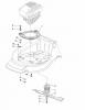 Global Garden Products GGP Baujahr 2017 Benzin Mit Antrieb 2017 NP 534 W TR Ersatzteile Blade and Hub with AVS