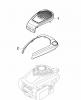 Global Garden Products GGP Baujahr 2017 Benzin Mit Antrieb 2017 NP 534 W TR/E Ersatzteile Honda Engine Cover