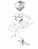 Global Garden Products GGP Baujahr 2017 Benzin Mit Antrieb 2017 NP 534 W TR/E Ersatzteile Blade and Hub for B&S E Engine
