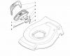 Global Garden Products GGP Baujahr 2017 Benzin Mit Antrieb 2017 NT 484 TR/E - 484 TRQ/E Ersatzteile Ejection-Guard