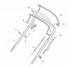 Global Garden Products GGP Baujahr 2017 Benzin Mit Antrieb 2017 NT 484 W TR/E - W TRQ/E Ersatzteile Handle, Upper Part - LUX