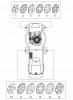 Global Garden Products GGP Baujahr 2017 Benzin Mit Antrieb 2017 NT 484 W TR/E - W TRQ/E Ersatzteile Hub Caps