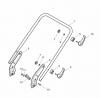 Global Garden Products GGP Baujahr 2017 Benzin Mit Antrieb 2017 NT 484 W TR/E 4S - W TRQ/E 4S Ersatzteile Handle, Lower Part - LUX