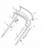 Global Garden Products GGP Baujahr 2017 Benzin Mit Antrieb 2017 NT 484 W TR/E 4S - W TRQ/E 4S Ersatzteile Handle, Upper Part - LUX