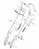 Global Garden Products GGP Baujahr 2017 Benzin Mit Antrieb 2017 NT 534 TR - 534 TRQ Ersatzteile Handle, Upper Part