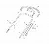 Global Garden Products GGP Baujahr 2017 Benzin Mit Antrieb 2017 NT 534 TR - 534 TRQ Ersatzteile Handle, Upper Part