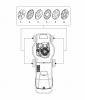 Global Garden Products GGP Baujahr 2017 Benzin Mit Antrieb 2017 NT 534 TR - 534 TRQ Ersatzteile Hub Caps