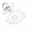 Global Garden Products GGP Baujahr 2017 Benzin Mit Antrieb 2017 NT 534 TR - 534 TRQ Ersatzteile Ejection-Guard