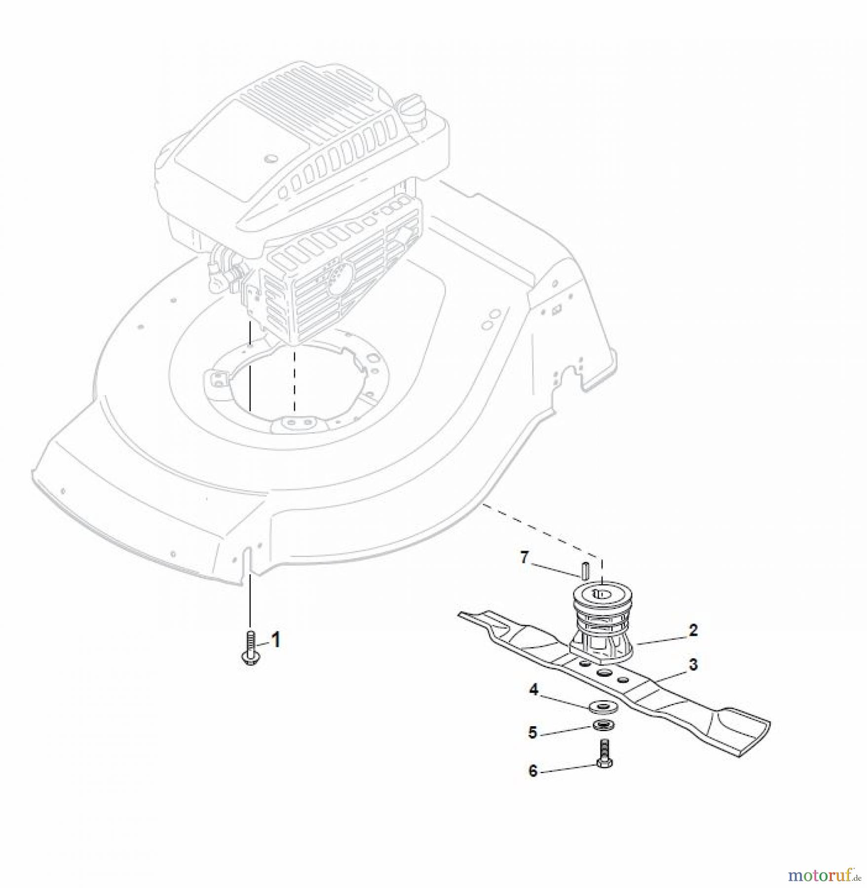  Global Garden Products GGP Rasenmäher Baujahr 2017 Benzin Mit Antrieb 2017 NT 534 TR - 534 TRQ Blade