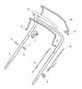 Global Garden Products GGP Baujahr 2017 Benzin Mit Antrieb 2017 NT 534 TR/E 4S - TRQ/E 4S Ersatzteile Handle, Upper Part - LUX