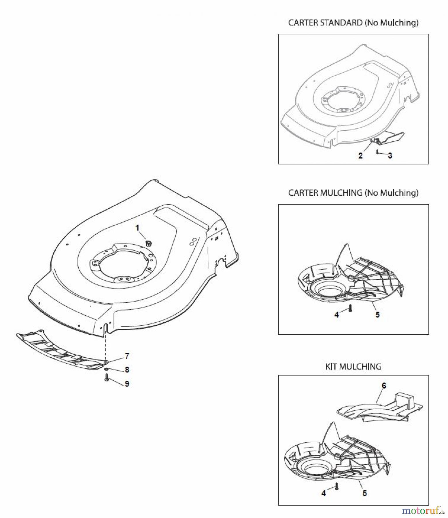 Global Garden Products GGP Rasenmäher Baujahr 2017 Benzin Mit Antrieb 2017 NT 534 TR/E 4S - TRQ/E 4S Protection, Belt