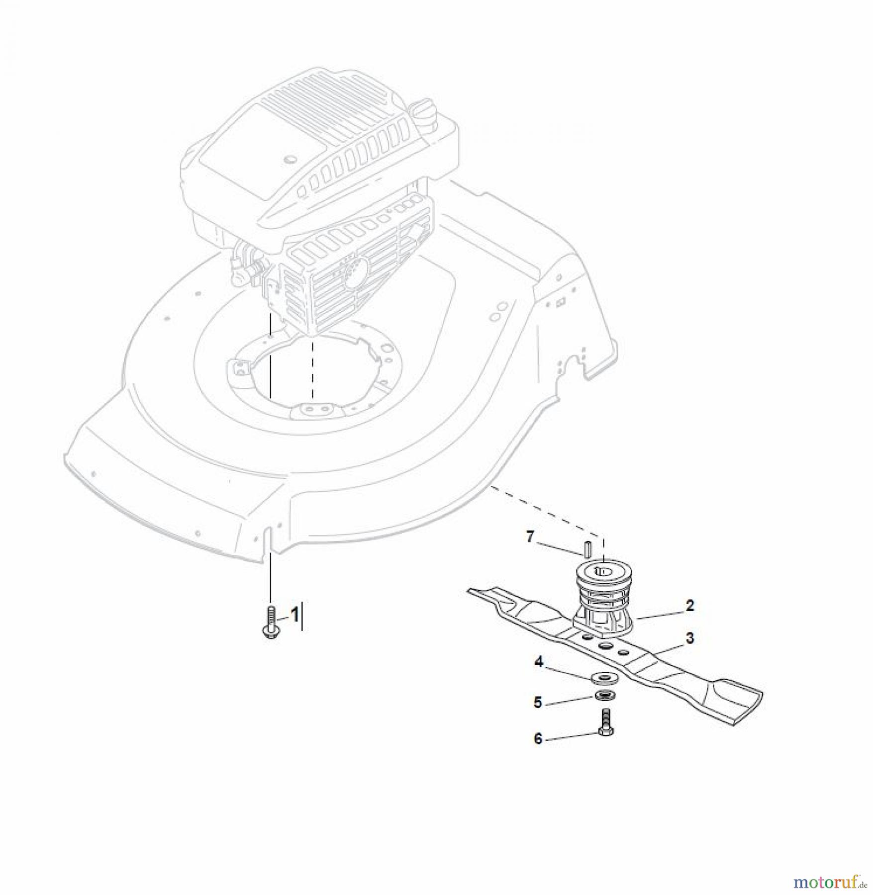 Global Garden Products GGP Rasenmäher Baujahr 2017 Benzin Mit Antrieb 2017 NT 534 TR/E 4S - TRQ/E 4S Blade