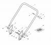 Global Garden Products GGP Baujahr 2017 Benzin Mit Antrieb 2017 NT 534 W TR - 534 W TRQ Ersatzteile Handle, Lower Part - ECO