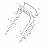 Global Garden Products GGP Baujahr 2017 Benzin Mit Antrieb 2017 NT 534 W TR - 534 W TRQ Ersatzteile Handle, Upper Part - ECO