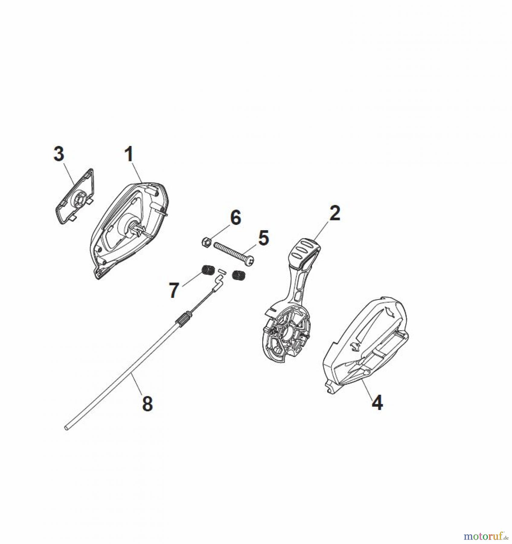 Global Garden Products GGP Rasenmäher Baujahr 2017 Benzin Mit Antrieb 2017 NT 534 W TR 4S - W TRQ 4S Controls