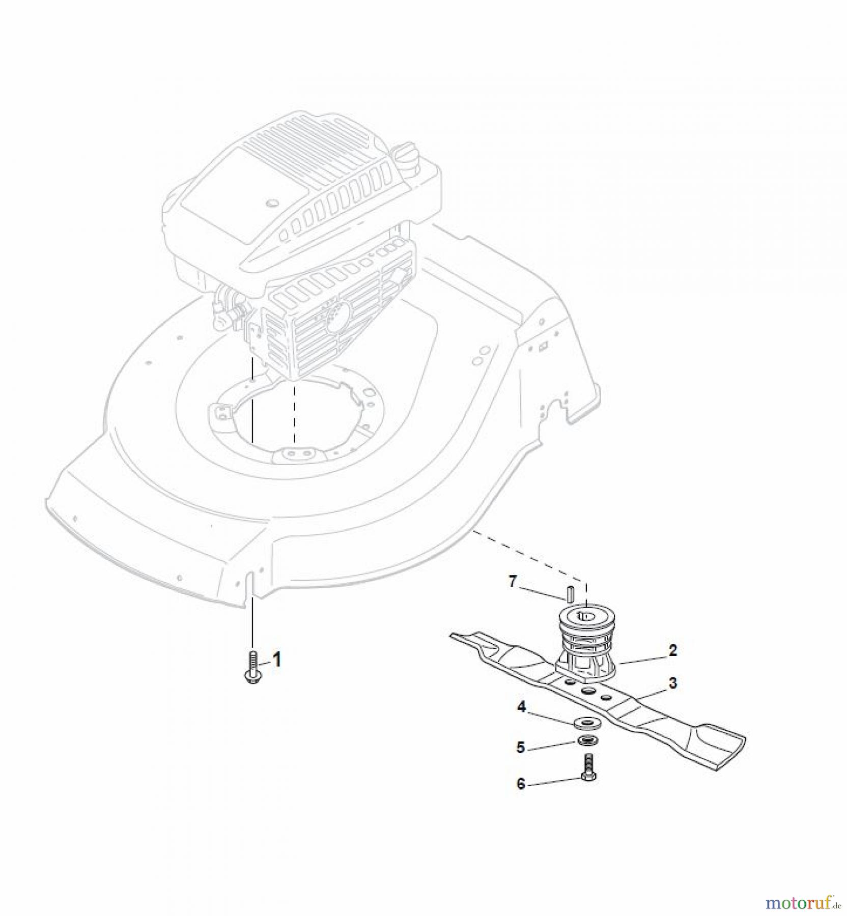 Global Garden Products GGP Rasenmäher Baujahr 2017 Benzin Mit Antrieb 2017 NT 534 W TR/E - W TRQ/E Blade