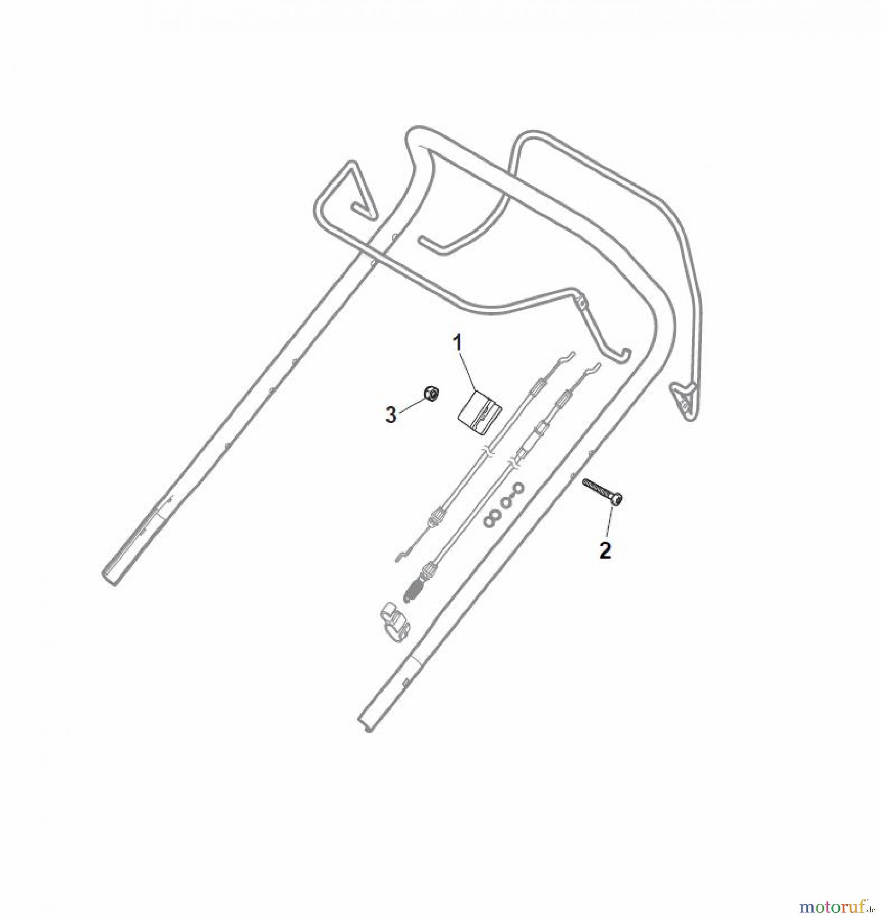 Global Garden Products GGP Rasenmäher Baujahr 2017 Benzin Mit Antrieb 2017 NTL 434 TR-R (Roller) Controls Fixed RPM