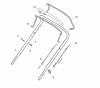 Global Garden Products GGP Baujahr 2017 Benzin Mit Antrieb 2017 NTL 484 TR - 484 TRQ Ersatzteile Handle, Upper Part - ECO