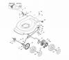 Global Garden Products GGP Baujahr 2017 Benzin Mit Antrieb 2017 NTL 484 TR 4S - TRQ 4S Ersatzteile Deck And Height Adjusting