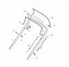 Global Garden Products GGP Baujahr 2017 Benzin Mit Antrieb 2017 NTL 484 TR 4S - TRQ 4S Ersatzteile Handle, Upper Part - LUX
