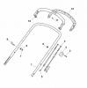 Global Garden Products GGP Baujahr 2017 Benzin Mit Antrieb 2017 NTL 484 TR 4S - TRQ 4S Ersatzteile Handle, Upper Part