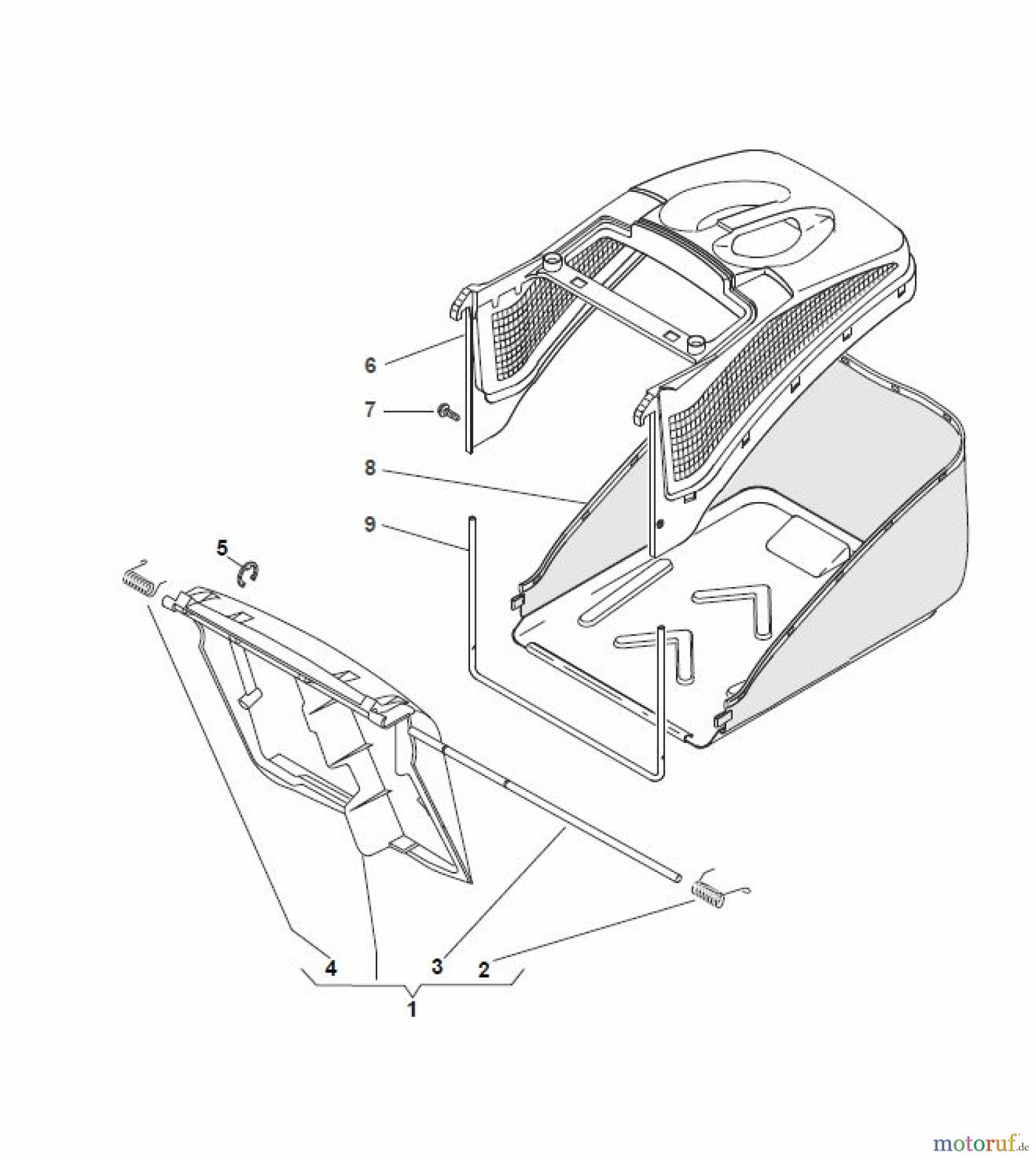 Global Garden Products GGP Rasenmäher Baujahr 2017 Benzin Mit Antrieb 2017 NTL 484 TR/E 4S - TRQ/E 4S Grass-Catcher