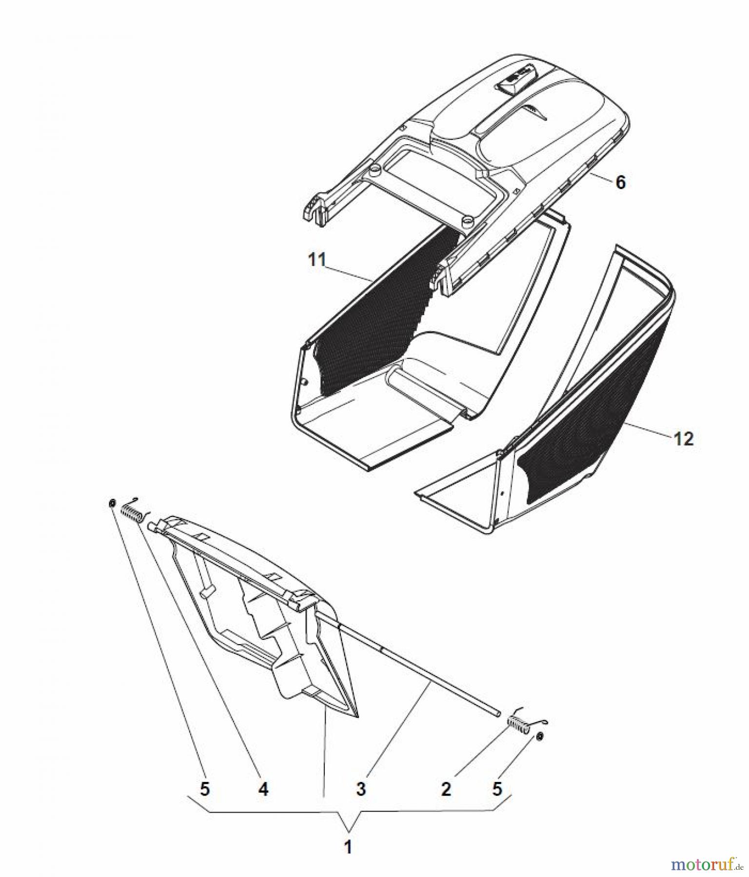 Global Garden Products GGP Rasenmäher Baujahr 2017 Benzin Mit Antrieb 2017 NTL 484 TR/E 4S - TRQ/E 4S Grass-Catcher