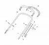 Global Garden Products GGP Baujahr 2017 Benzin Mit Antrieb 2017 NTL 484 W TR 4S - W TRQ 4S Ersatzteile Handle, Upper Part