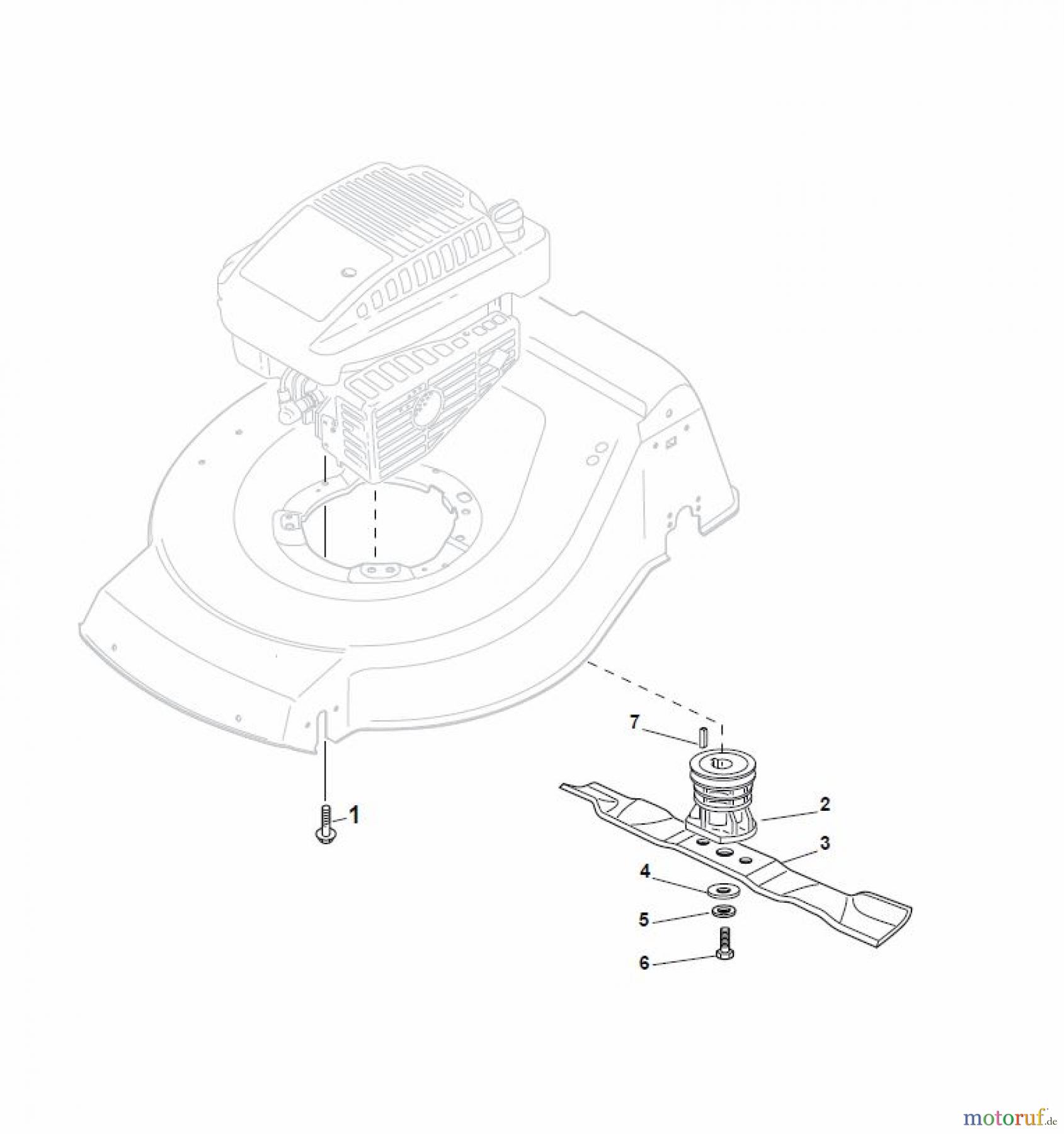 Global Garden Products GGP Rasenmäher Baujahr 2017 Benzin Mit Antrieb 2017 NTL 484 W TR/E - W TRQ/E 4S Blade