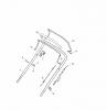 Global Garden Products GGP Baujahr 2017 Benzin Mit Antrieb 2017 NTL 484 W TR/E 4S - W TRQ/E 4S Ersatzteile Handle, Upper Part - LUX