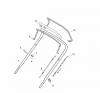 Global Garden Products GGP Baujahr 2017 Benzin Mit Antrieb 2017 NTL 484 W TR/E 4S - W TRQ/E 4S Ersatzteile Handle, Upper Part - ECO