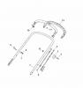 Global Garden Products GGP Baujahr 2017 Benzin Mit Antrieb 2017 NTL 484 W TR/E 4S - W TRQ/E 4S Ersatzteile Handle, Upper Part