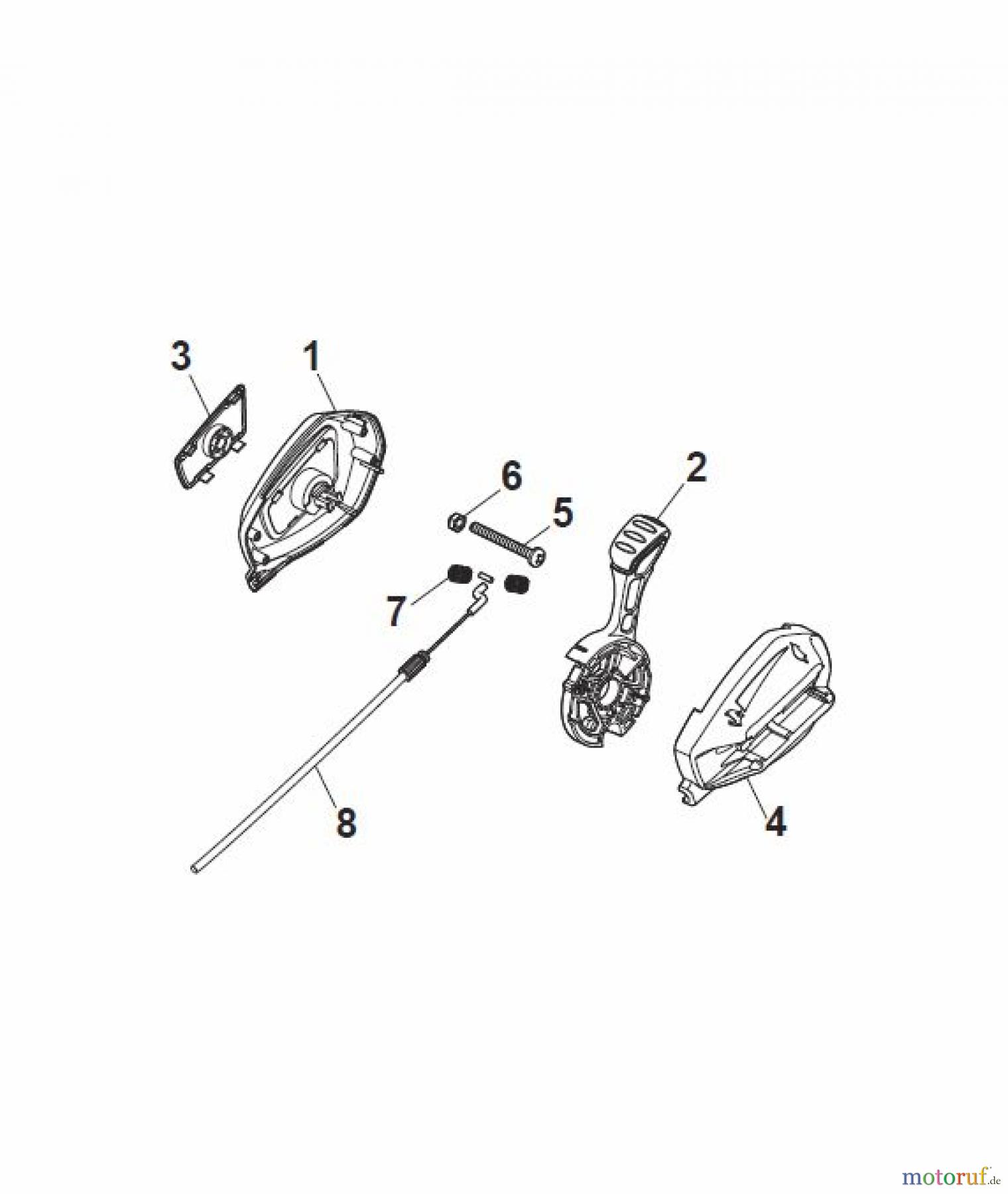 Global Garden Products GGP Rasenmäher Baujahr 2017 Benzin Mit Antrieb 2017 NTL 534 W TR 4S - W TRQ 4S Controls