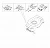 Global Garden Products GGP Baujahr 2017 Benzin Mit Antrieb 2017 NTL 534 W TR/E - W TRQ/E Ersatzteile Mask