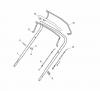 Global Garden Products GGP Baujahr 2017 Benzin Mit Antrieb 2017 NTL 534 W TR/E 4S - W TRQ/E 4S Ersatzteile Handle, Upper Part - ECO