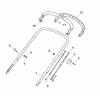 Global Garden Products GGP Baujahr 2017 Benzin Mit Antrieb 2017 NTL 534 W TR/E 4S - W TRQ/E 4S Ersatzteile Handle, Upper Part