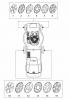 Global Garden Products GGP Baujahr 2017 Benzin Mit Antrieb 2017 NTL 534 W TR/E 4S - W TRQ/E 4S Ersatzteile Hub Caps