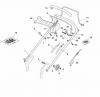 Global Garden Products GGP Baujahr 2017 Benzin Mit Antrieb 2017 PAN 504 TR/E Ersatzteile Handle, Upper Part