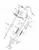 Global Garden Products GGP Baujahr 2017 Benzin Mit Antrieb 2017 PAN 504 TR/E Ersatzteile Handle, Upper Part