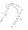 Global Garden Products GGP Baujahr 2017 Benzin Ohne Antrieb 2017 CRC-CSC 534 - CRC-CSC 534 Q Ersatzteile Handle, Upper Part