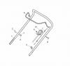 Global Garden Products GGP Baujahr 2017 Benzin Ohne Antrieb 2017 CRC-CSC 534 W - CRC-CSC 534 WQ Ersatzteile Handle, Upper Part
