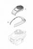 Global Garden Products GGP Baujahr 2017 Benzin Ohne Antrieb 2017 CRC-CSC 534 W - CRC-CSC 534 WQ Ersatzteile Honda Engine Cover