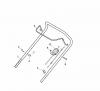 Global Garden Products GGP Baujahr 2017 Benzin Ohne Antrieb 2017 CR-CS 434 Ersatzteile Handle, Upper Part