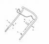Global Garden Products GGP Baujahr 2017 Benzin Ohne Antrieb 2017 CR-CS 434 Ersatzteile Handle, Upper Part