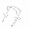 Global Garden Products GGP Baujahr 2017 Benzin Ohne Antrieb 2017 CR-CS 434 Ersatzteile Handle, Upper Part