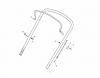 Global Garden Products GGP Baujahr 2017 Benzin Ohne Antrieb 2017 CR-CS 434 W Ersatzteile Handle, Upper Part