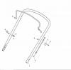 Global Garden Products GGP Baujahr 2017 Benzin Ohne Antrieb 2017 CR-CS 484 - CR-CS 484 Q Ersatzteile Handle, Upper Part