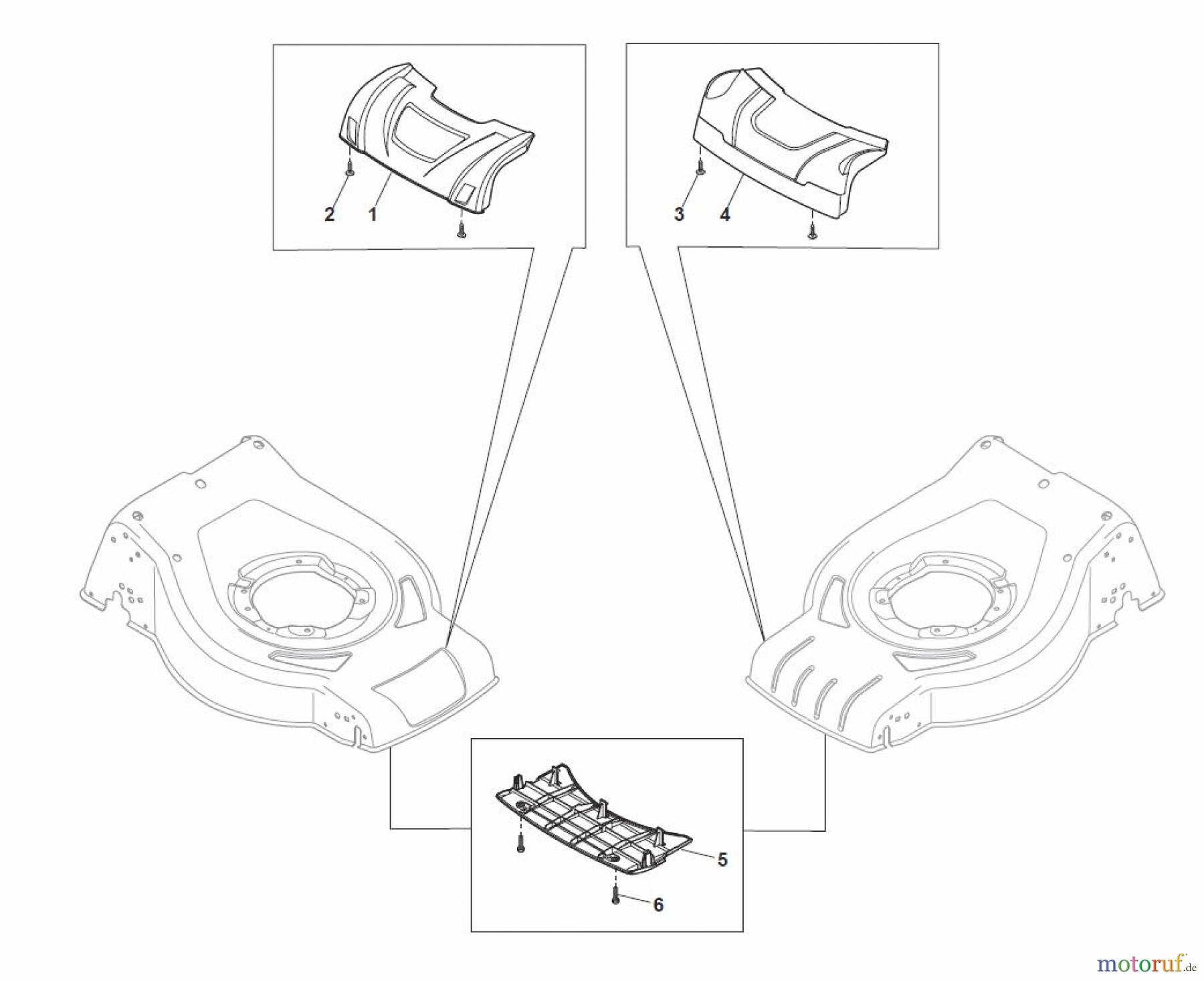 Global Garden Products GGP Rasenmäher Baujahr 2017 Benzin Ohne Antrieb 2017 CRL-CSL 484 - CRL-CSL 484 Q Masks