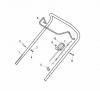 Global Garden Products GGP Baujahr 2017 Benzin Ohne Antrieb 2017 CRL-CSL 484 W - CRL-CSL 484 WQ Ersatzteile Handle, Upper Part
